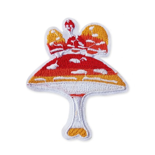 Fairy tale magic mushroom - mushroom, iron