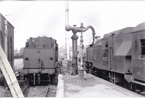 Tutbury railway station - railway,