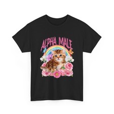 Alpha Male Funny Shirt, Cat