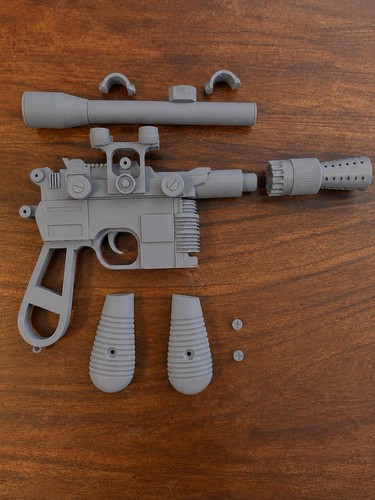 Star wars han solo blaster - solo, diy