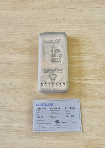 Metalor 1kg silver - 1kg,