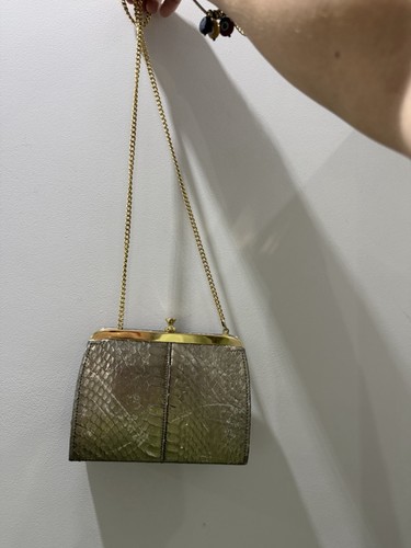 Vintage genuine snakeskin - vintage,