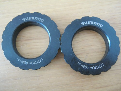 Shimano centre lock - 2x, lock,