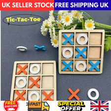 Solid Wooden Tic Tac Toe Board