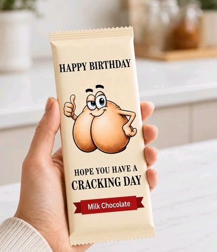 Funny rude birthday chocolate - funny,