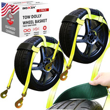 Tow Dolly Basket Straps with