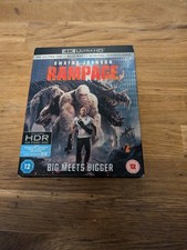 Rampage 4K UHD Blu-ray