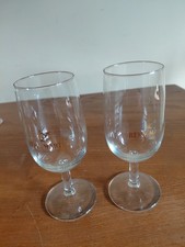 Two Remy Martin Champagne Cognac Glasses