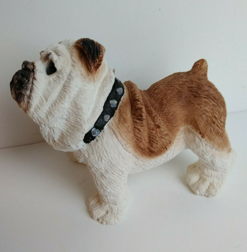 English bulldog dog figurine - english,