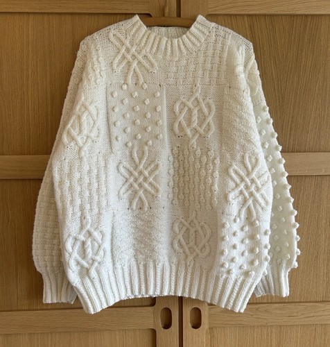 Vintage aran fisherman hand - vintage,
