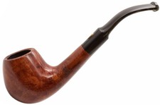 GBD Medium Bent Brandy Handmade Briar Pipe. Made in London, England (4)