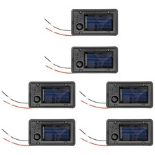 6Pcs Battery Box, Solar  Light