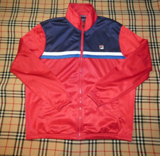 Fila Tracksuit Top White Line