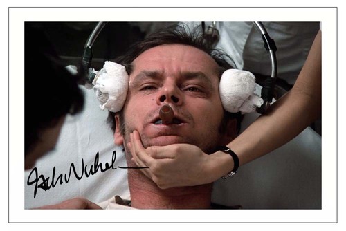 Jack nicholson signed photo - jack,