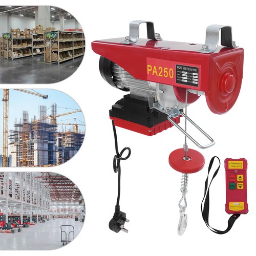 250kg electric hoist - with, two