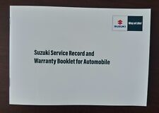 Suzuki Service History