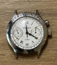 Vintage Poljot 23J 3133 Mens Chronograph Date Watch - Running Project, To Fix