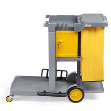 Cleaning Trolley w/ lock &