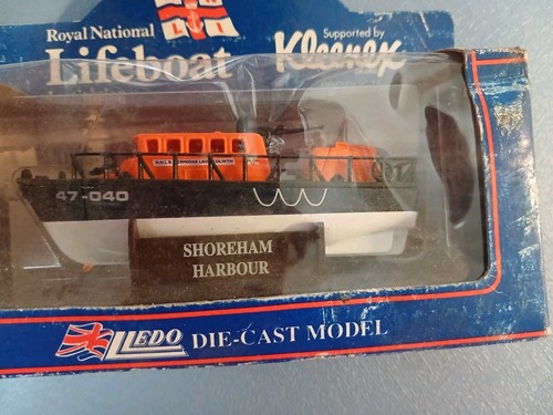 Vintage lledo rnli lifeboat - vintage,