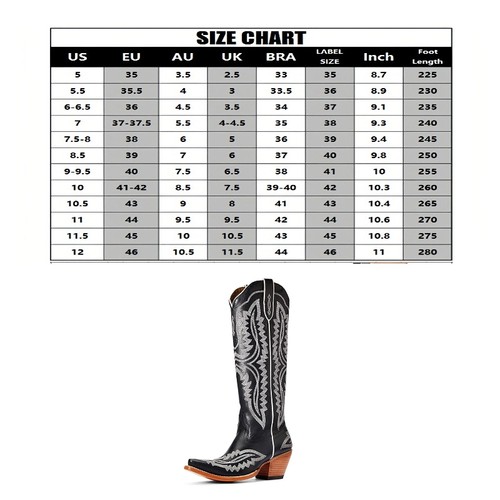 Women cowboy boots retro - women,