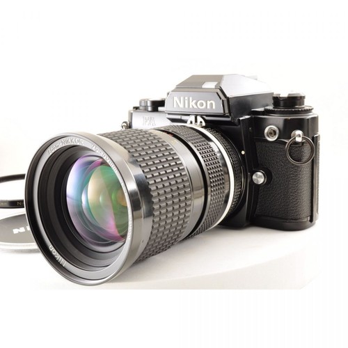 Nikon black 35mm slr film - nikon, fa