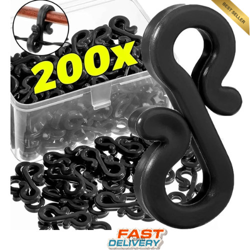 200pcs gutter hanging hooks - 10/200pcs,