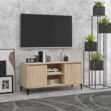 TV Cabinet with Metal Legs