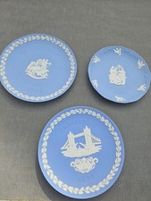 Lot Of 3 Wedgewood Powder Blue