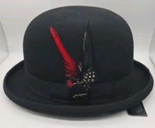 Major Wear Black Bowler Hat