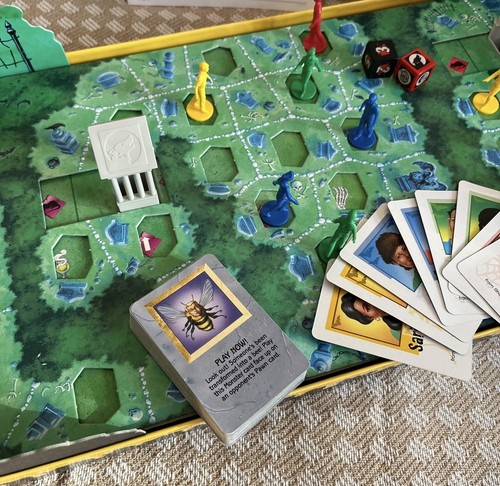 Goosebumps board game - board,