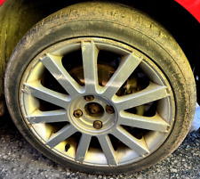 GENUINE FIESTA MK6 ST ST150 4 STUD 11 SPOKE ALLOY WHEEL RIM SILVER 17" 2002-2008