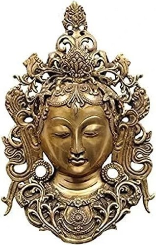 Brass tibetan buddhist wall - tibetan,