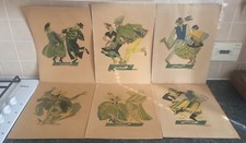 set of 6 1927 polish POLAND