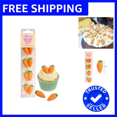Orange carrot cake decor - 12,