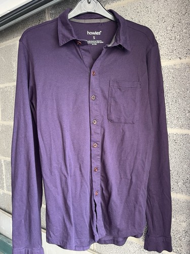 Howies organic cotton purple - cotton,