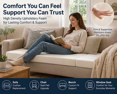 High density upholstery foam - density,