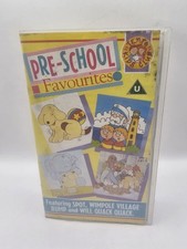Pre-school Favourites VHS - Tempo Kids Club Spot Bump Wimpole Village Read Desc