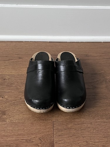 Swedish hasbeens black wooden - swedish,