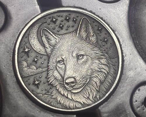 Hobo nickel engraved - hobo,