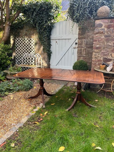 Dark wood regency antique