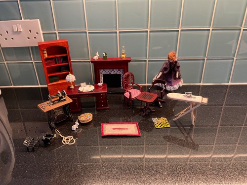 Job lot dolls house furniture - dolls,