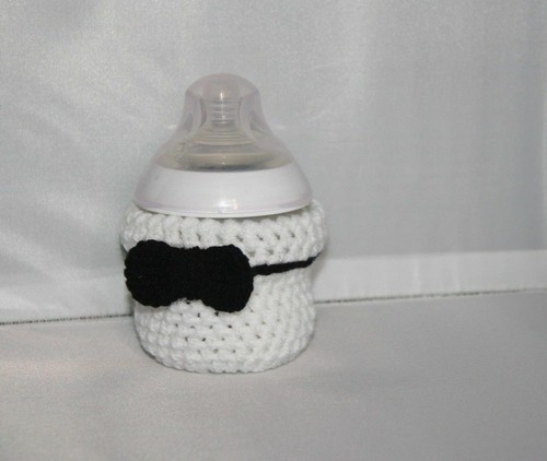 Handmade crochet baby - , bottle