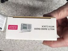 Multi-Band Radio With Clock