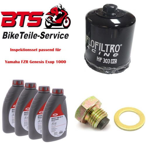 Set oil filter drain plug - 4l, oil,