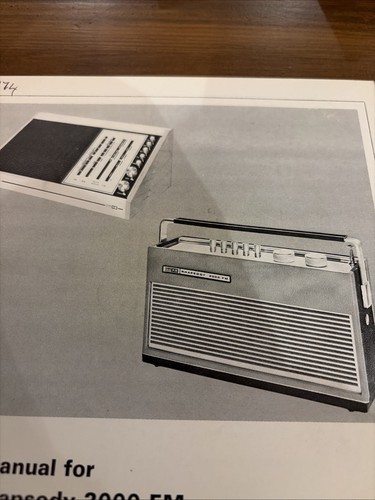 Lr606 rhapsody kr608 - rhapsody, radio