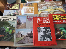 Joblot of 7 Railway Hardback