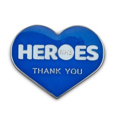Nhs pin badge - nhs, heroes