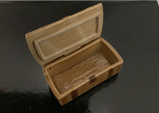 Vintage WADE Porcelain China Brown Treasure Chest. Excellent Condition