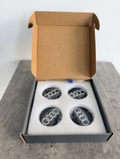 AUDI Dynamic Hub Caps - Floating Wheel Hub Cap Set Of 4 Brand New 60mm