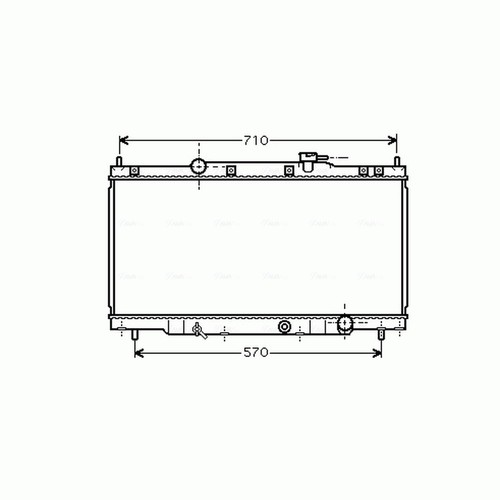 Radiator for honda element - honda,
